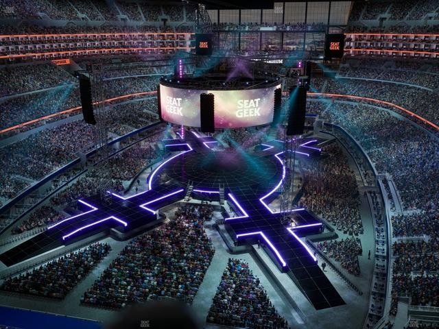 AT&T Stadium - Section 455 Seat View