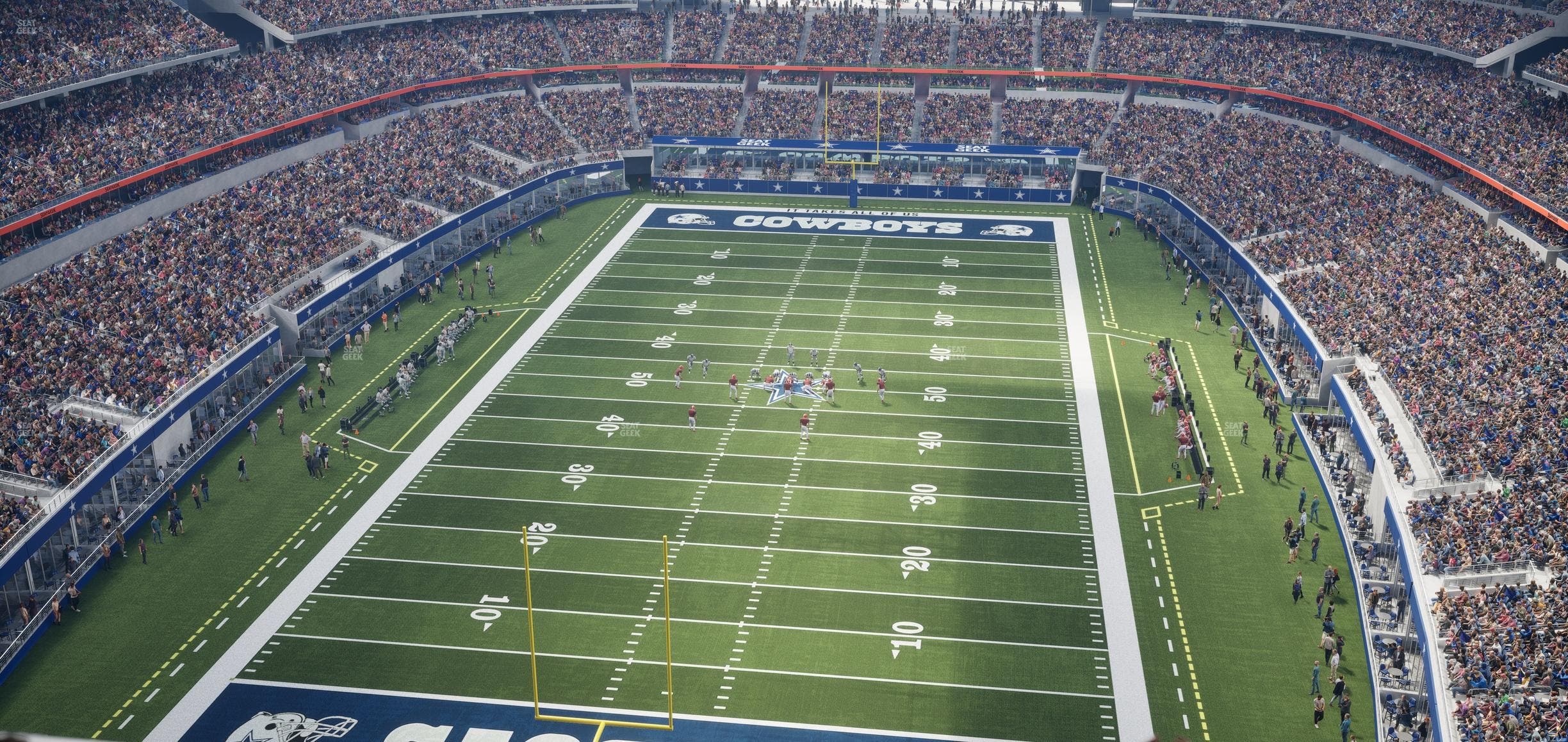 AT&T Stadium - Section 456 Seat View