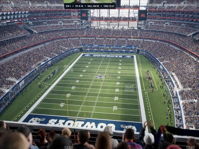 AT&T Stadium - Section 456 Seat View
