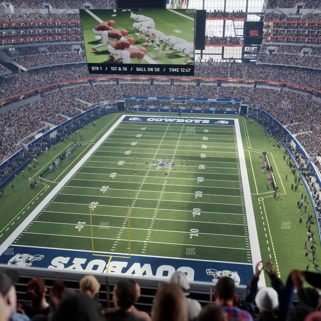 AT&T Stadium - Section 456 Seat View