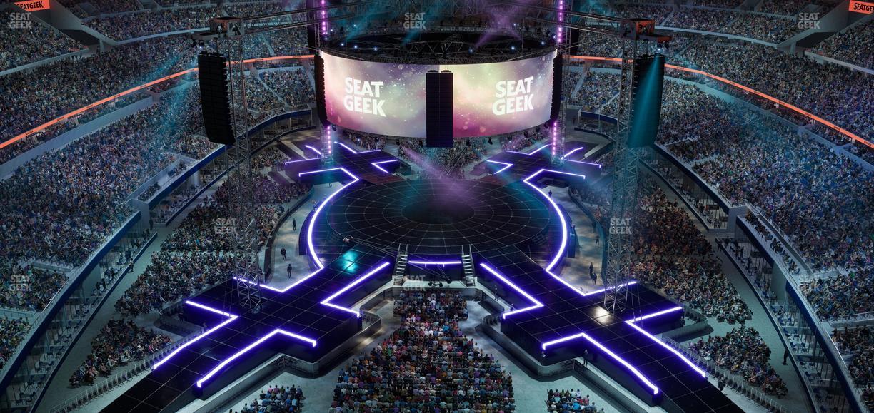 AT&T Stadium - Section 457 Seat View