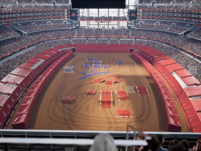 AT&T Stadium - Section 457 Seat View