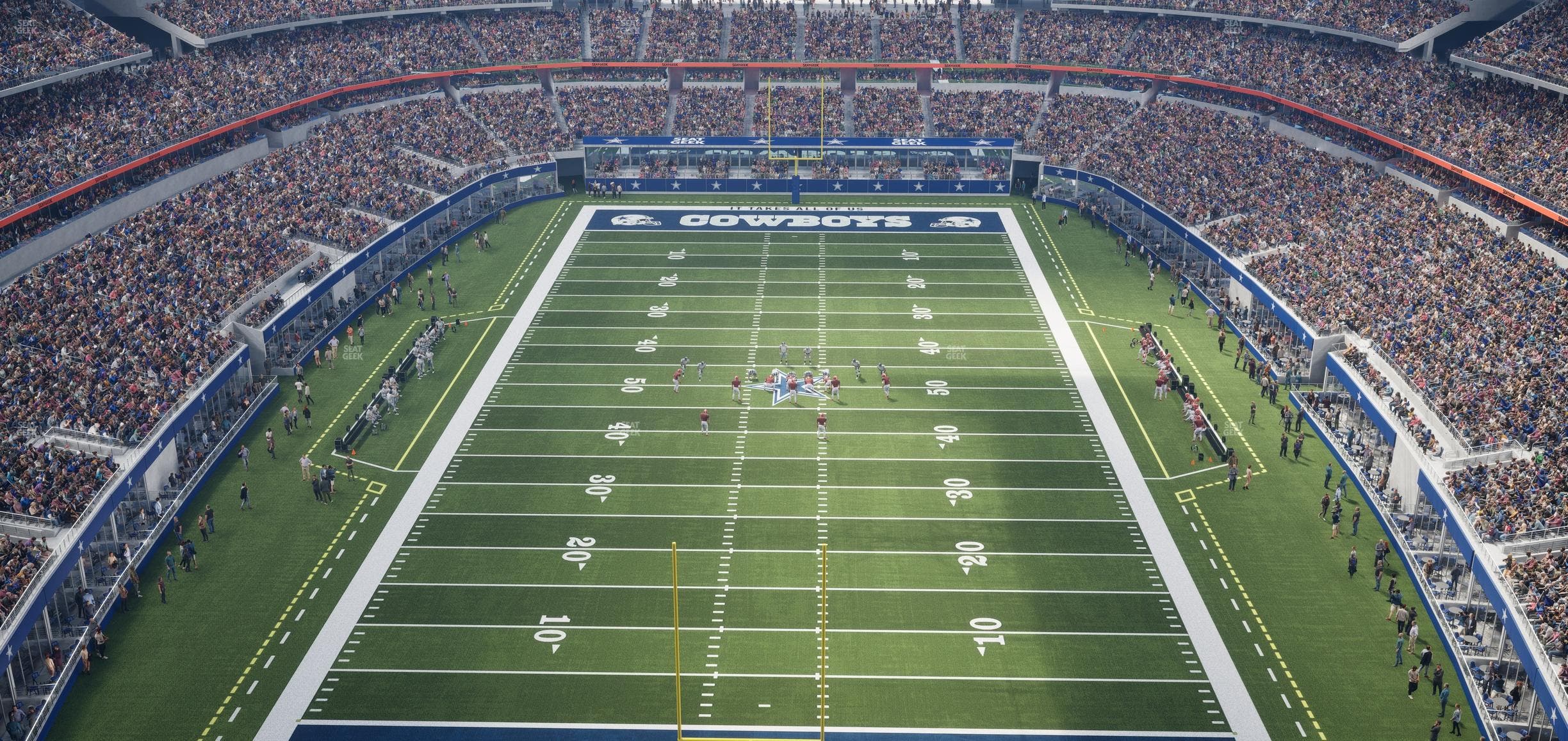 AT&T Stadium - Section 457 Seat View