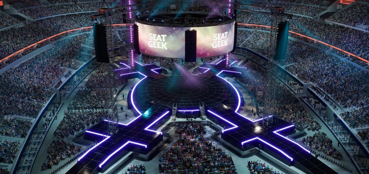 AT&T Stadium - Section 458 Seat View