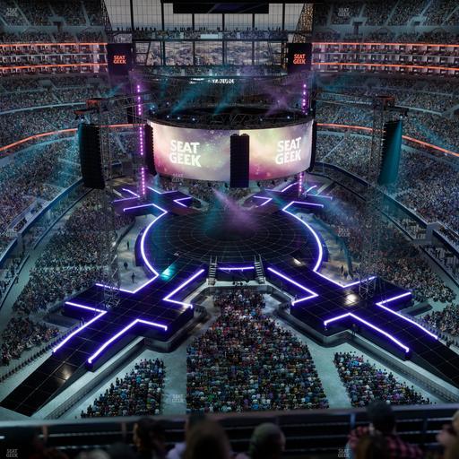 AT&T Stadium - Section 458 Seat View