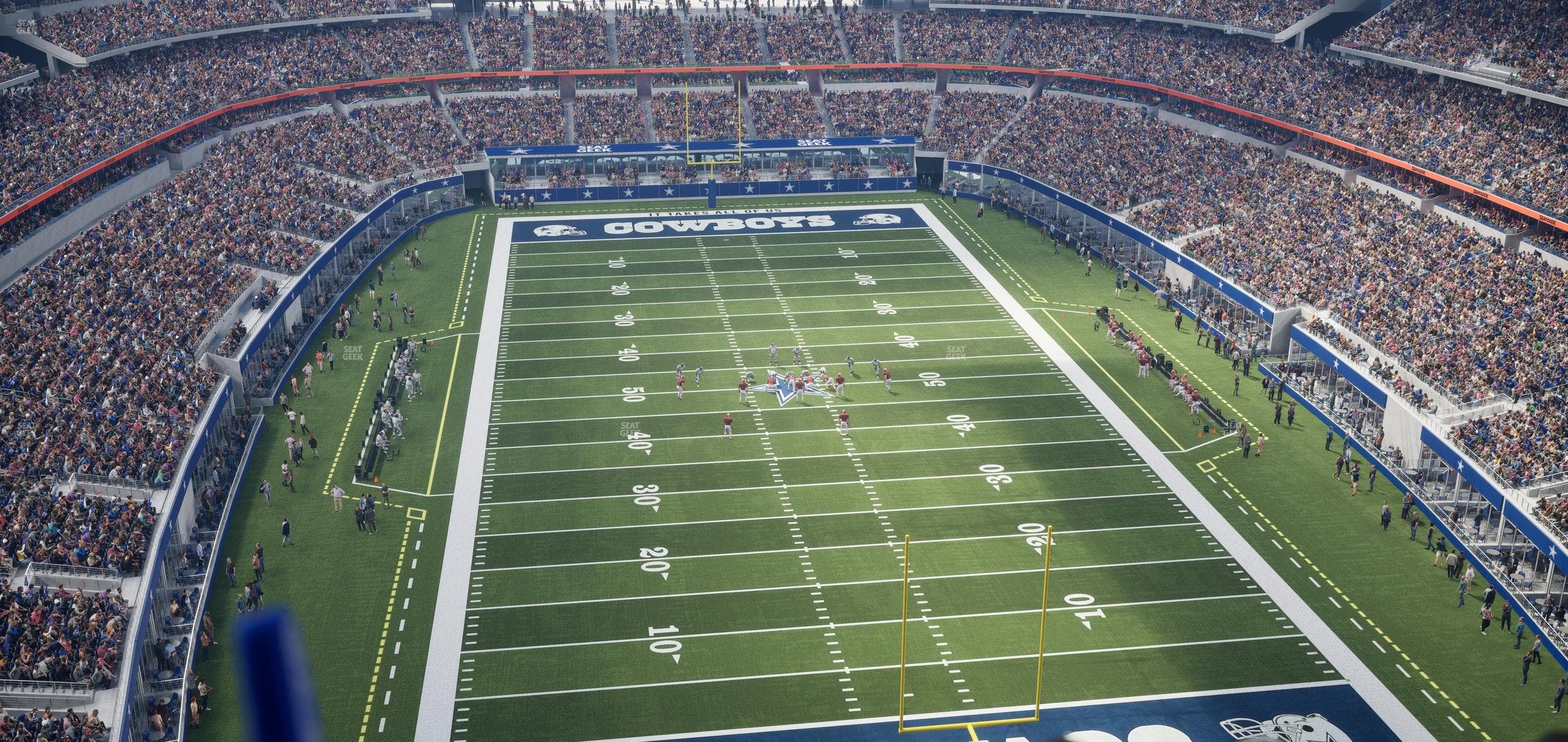 AT&T Stadium - Section 459 Seat View