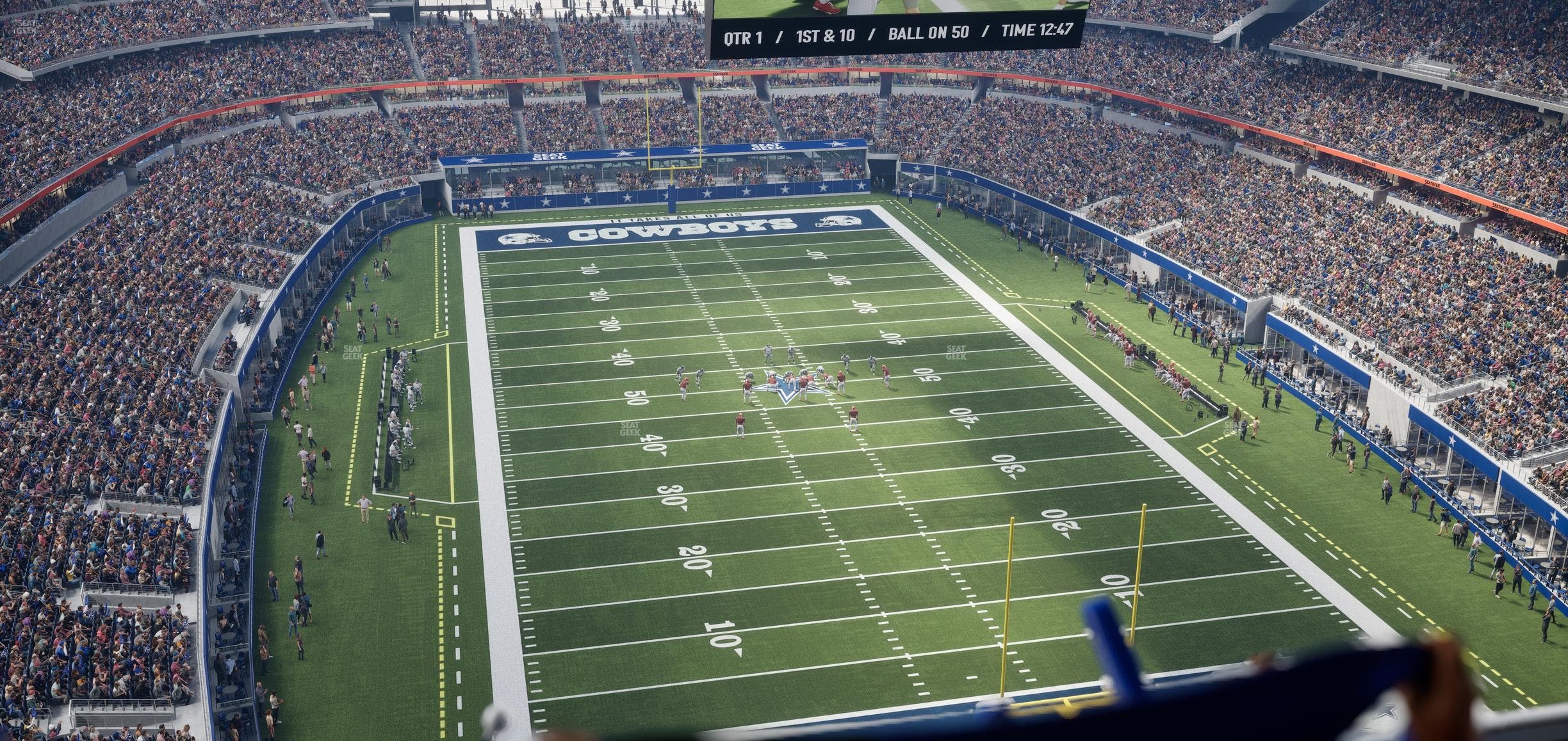 AT&T Stadium - Section 460 Seat View