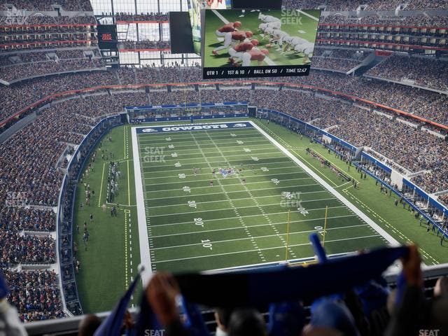 AT&T Stadium - Section 460 Seat View AT&T Stadium - Section 460 Seat View