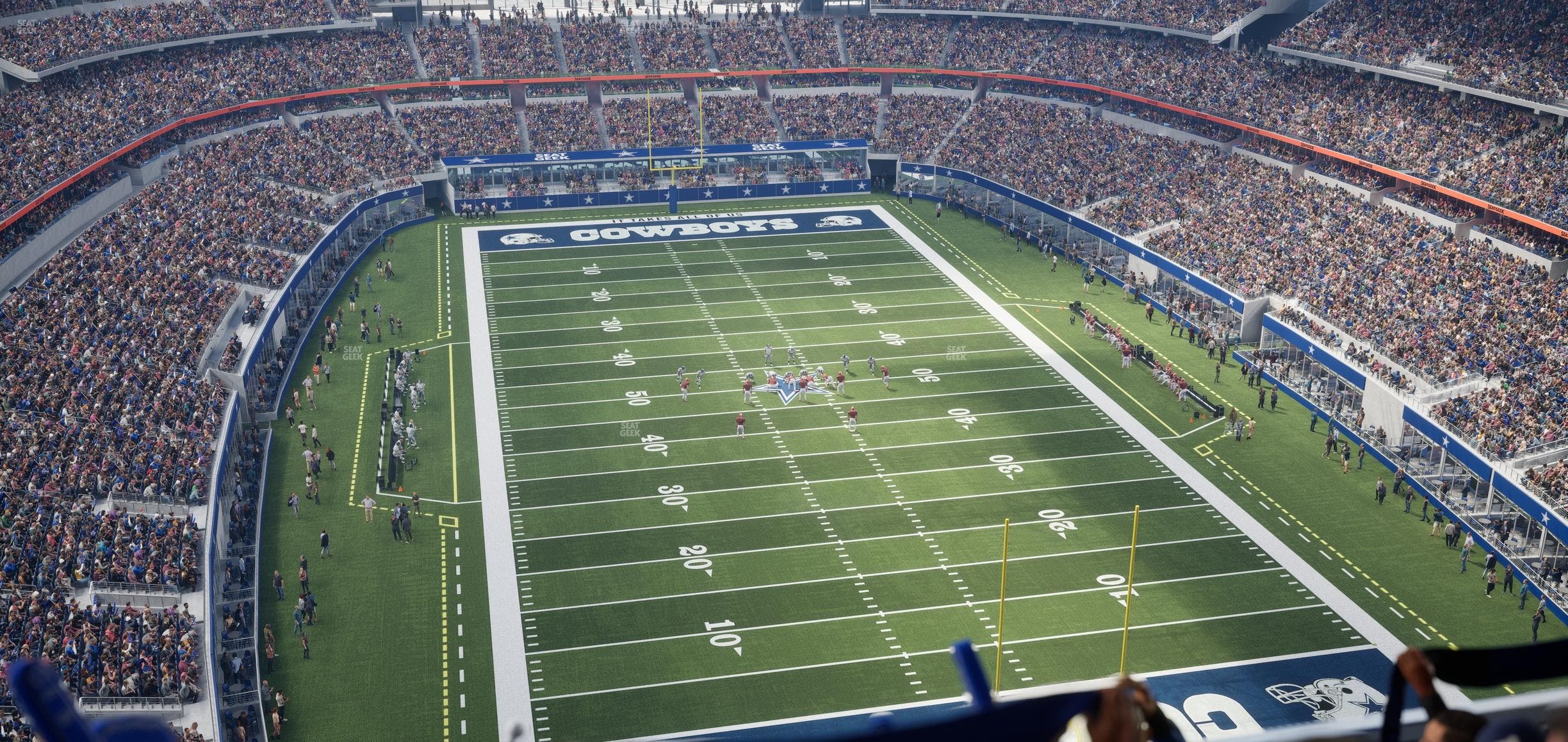 AT&T Stadium - Section 460 Seat View
