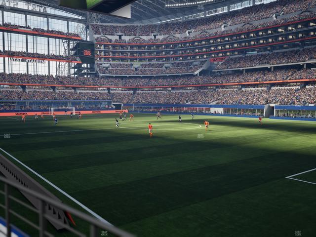 AT&T Stadium - Section C 106 Seat View