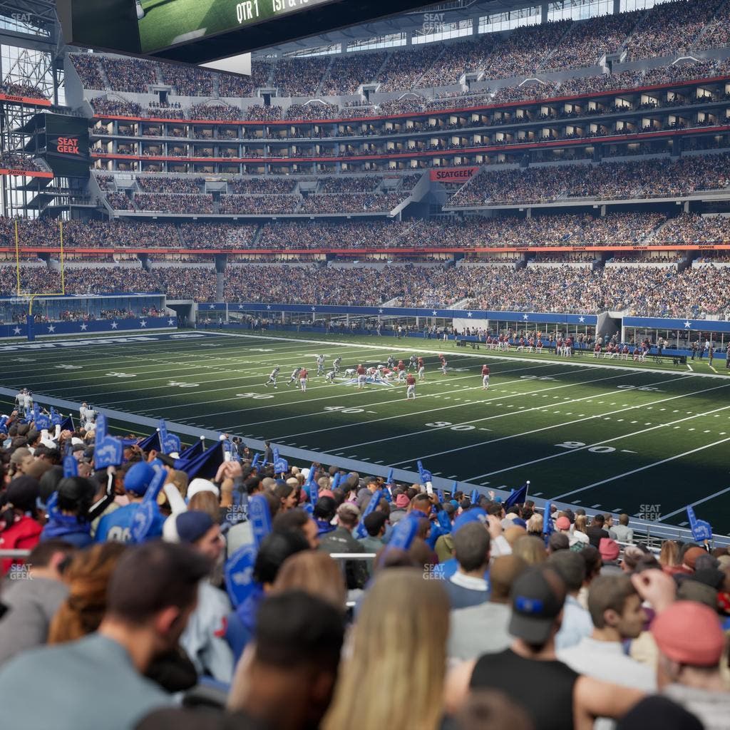 AT&T Stadium - Section C 106 Seat View