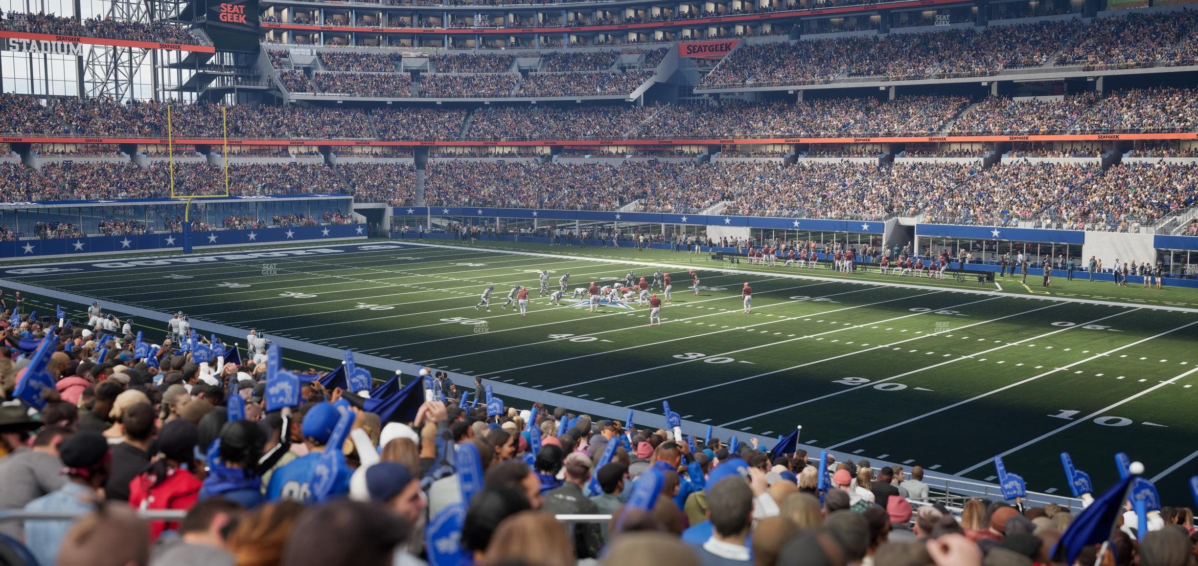 AT&T Stadium - Section C 106 Seat View