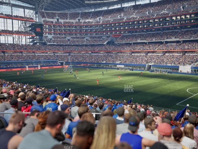 AT&T Stadium - Section C 106 Seat View