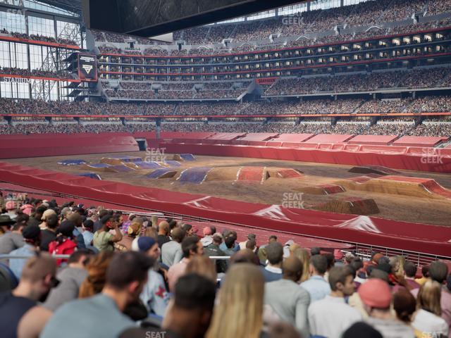 AT&T Stadium - Section C 106 Seat View AT&T Stadium - Section C 106 Seat View