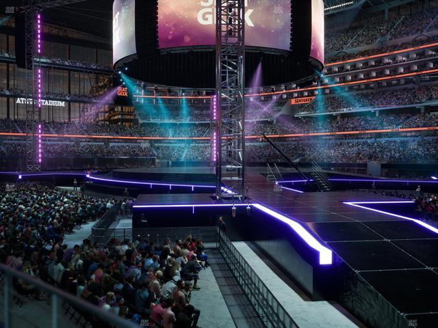 AT&T Stadium - Section C 106 Seat View