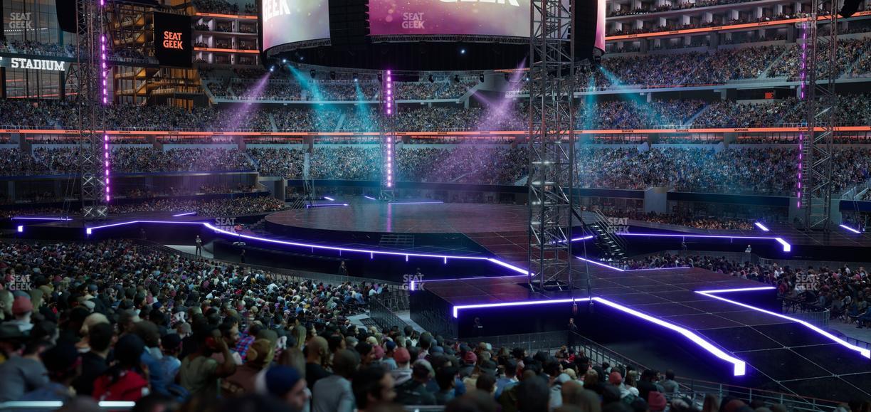 AT&T Stadium - Section C 106 Seat View