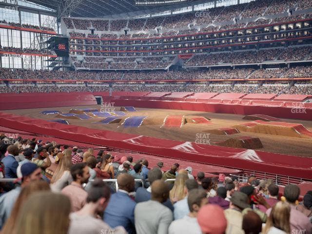 AT&T Stadium - Section C 106 Seat View