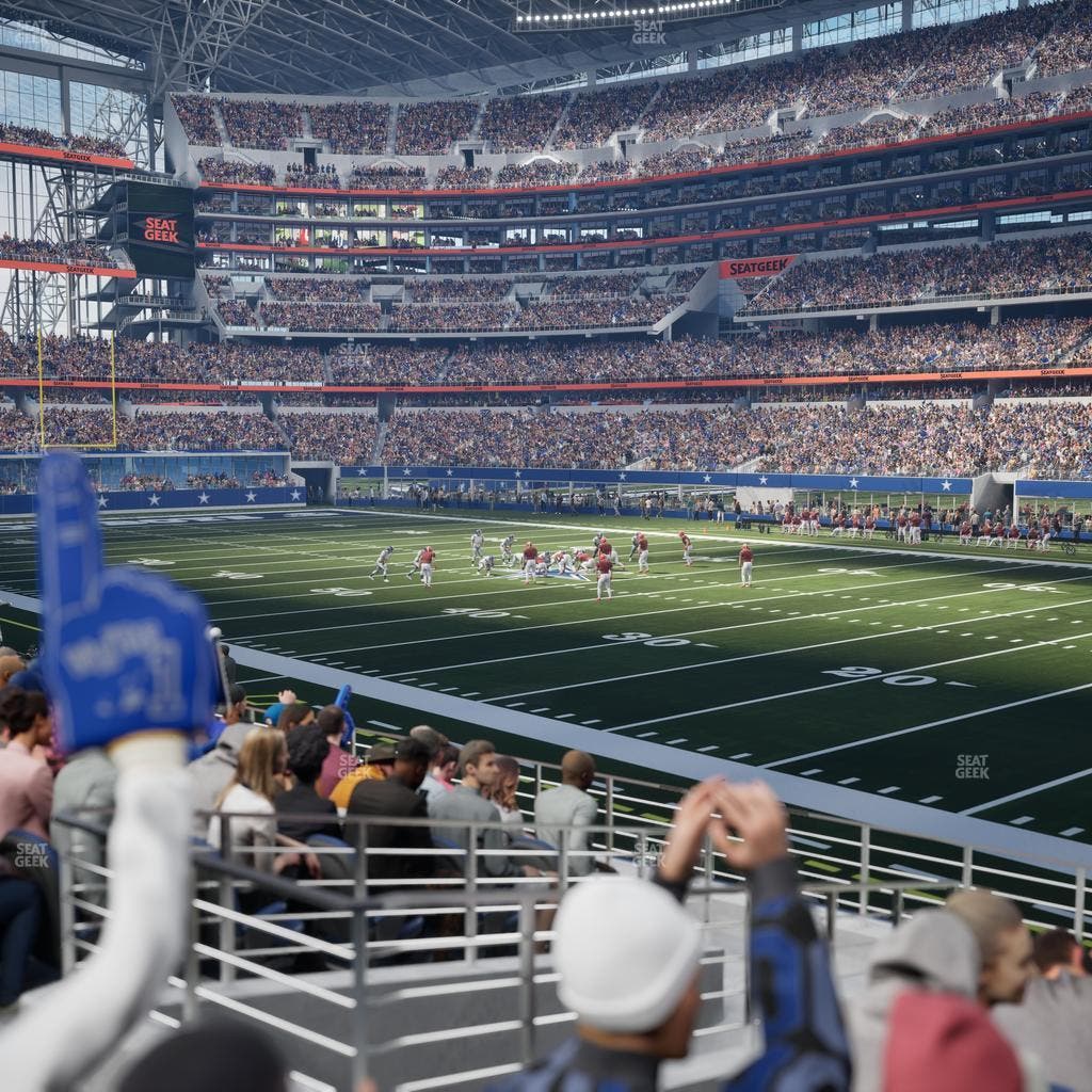 AT&T Stadium - Section C 106 Seat View