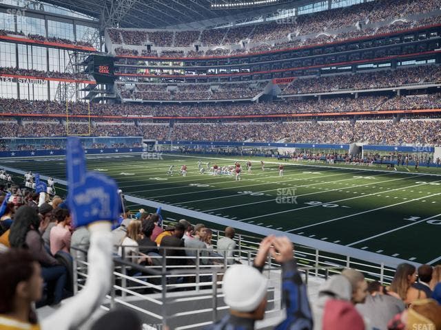 AT&T Stadium - Section C 106 Seat View