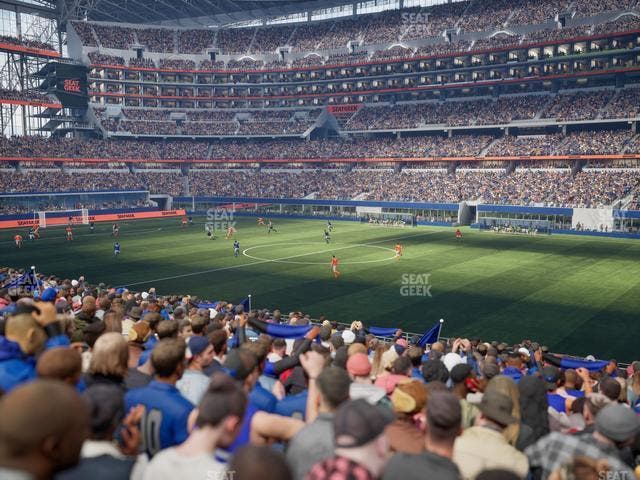 AT&T Stadium - Section C 107 Seat View