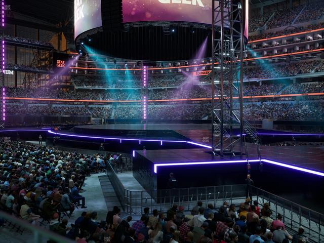 AT&T Stadium - Section C 107 Seat View