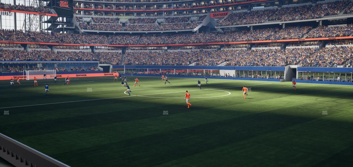 AT&T Stadium - Section C 107 Seat View