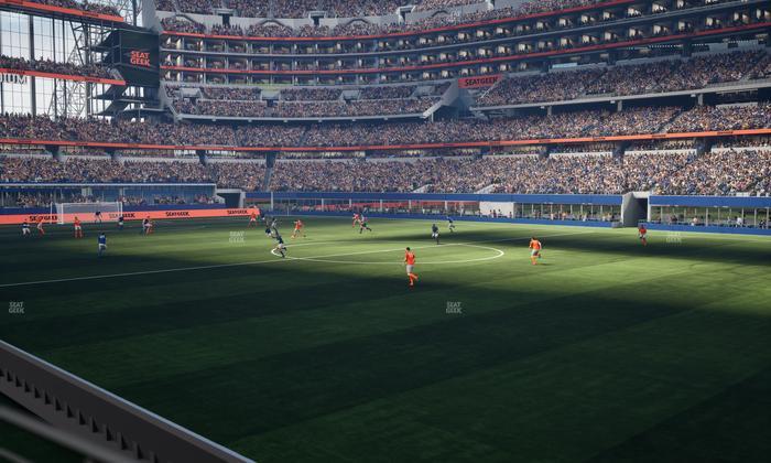 AT&T Stadium - Section C 107 Seat View