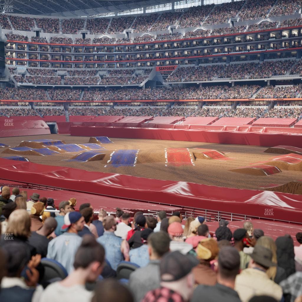 AT&T Stadium - Section C 107 Seat View