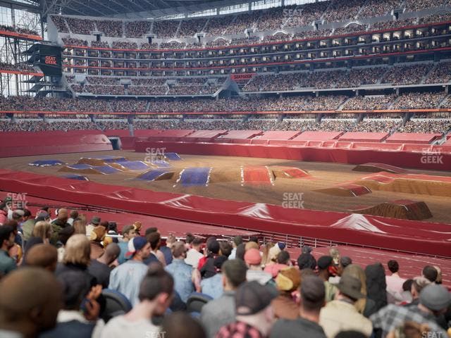 AT&T Stadium - Section C 107 Seat View