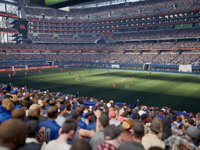 AT&T Stadium - Section C 107 Seat View