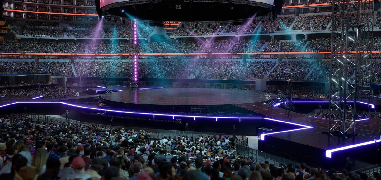 AT&T Stadium - Section C 108 Seat View