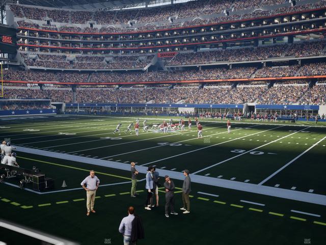 AT&T Stadium - Section C 108 Seat View