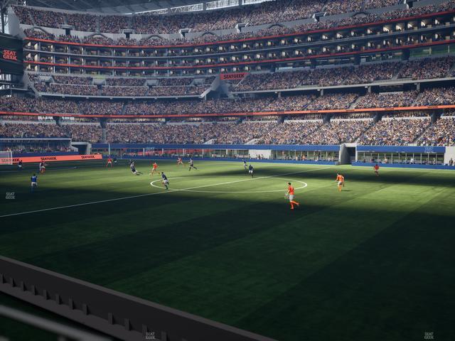 AT&T Stadium - Section C 108 Seat View