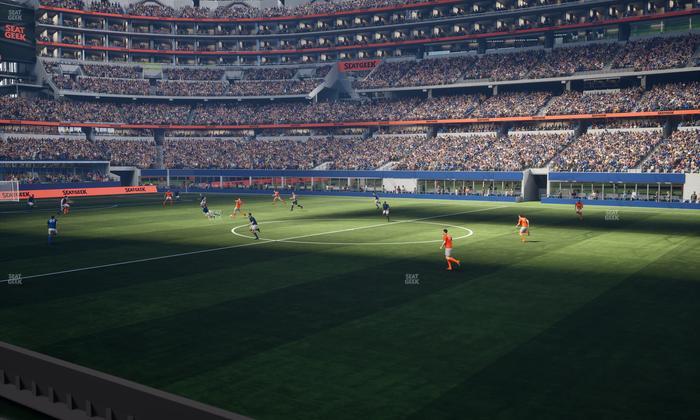 AT&T Stadium - Section C 108 Seat View