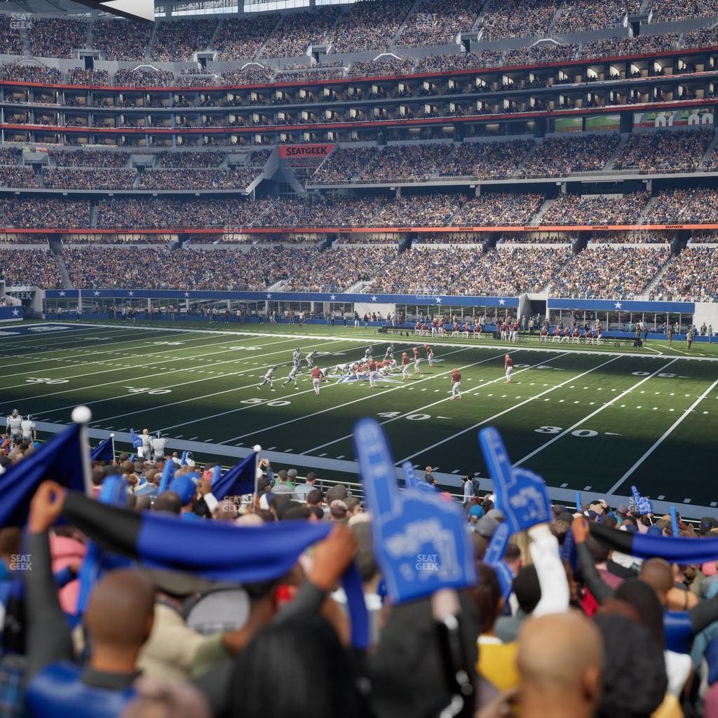 AT&T Stadium - Section C 108 Seat View