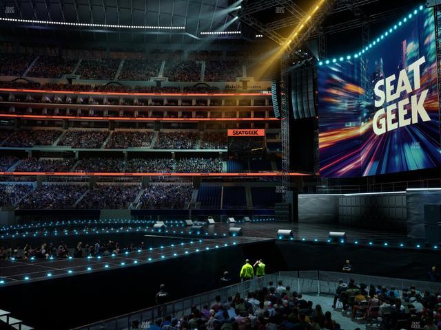 AT&T Stadium - Section C 108 Seat View