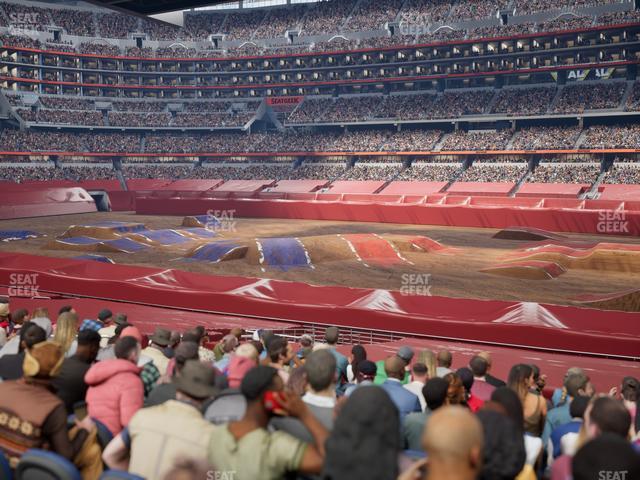 AT&T Stadium - Section C 108 Seat View AT&T Stadium - Section C 108 Seat View