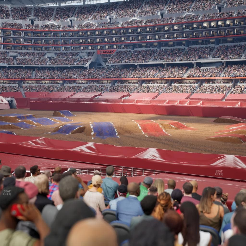AT&T Stadium - Section C 108 Seat View