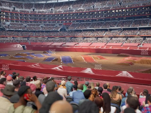 AT&T Stadium - Section C 108 Seat View