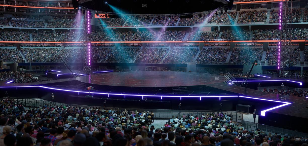 AT&T Stadium - Section C 109 Seat View