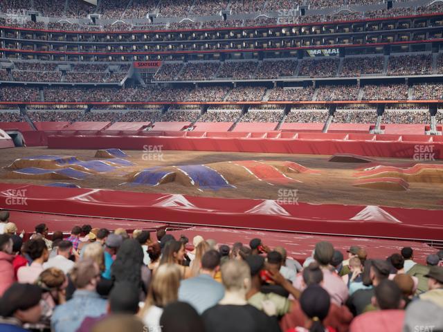 AT&T Stadium - Section C 109 Seat View AT&T Stadium - Section C 109 Seat View