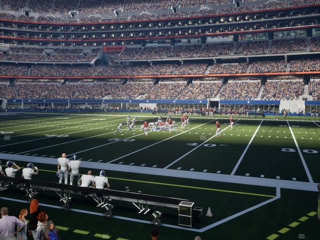 AT&T Stadium - Section C 109 Seat View