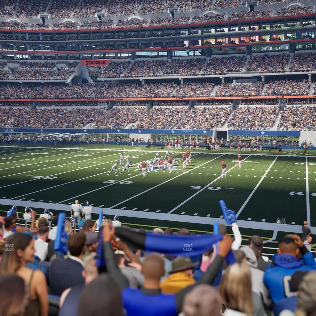 AT&T Stadium - Section C 109 Seat View