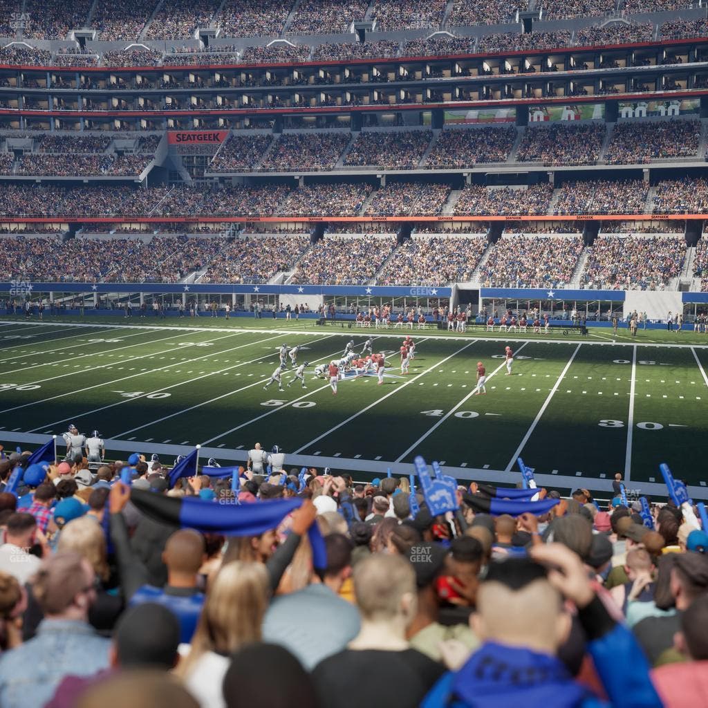 AT&T Stadium - Section C 109 Seat View