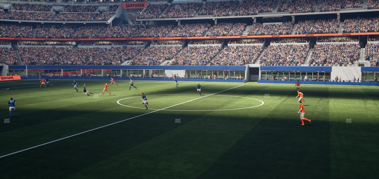 AT&T Stadium - Section C 109 Seat View