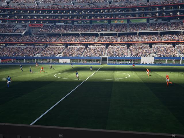 AT&T Stadium - Section C 110 Seat View