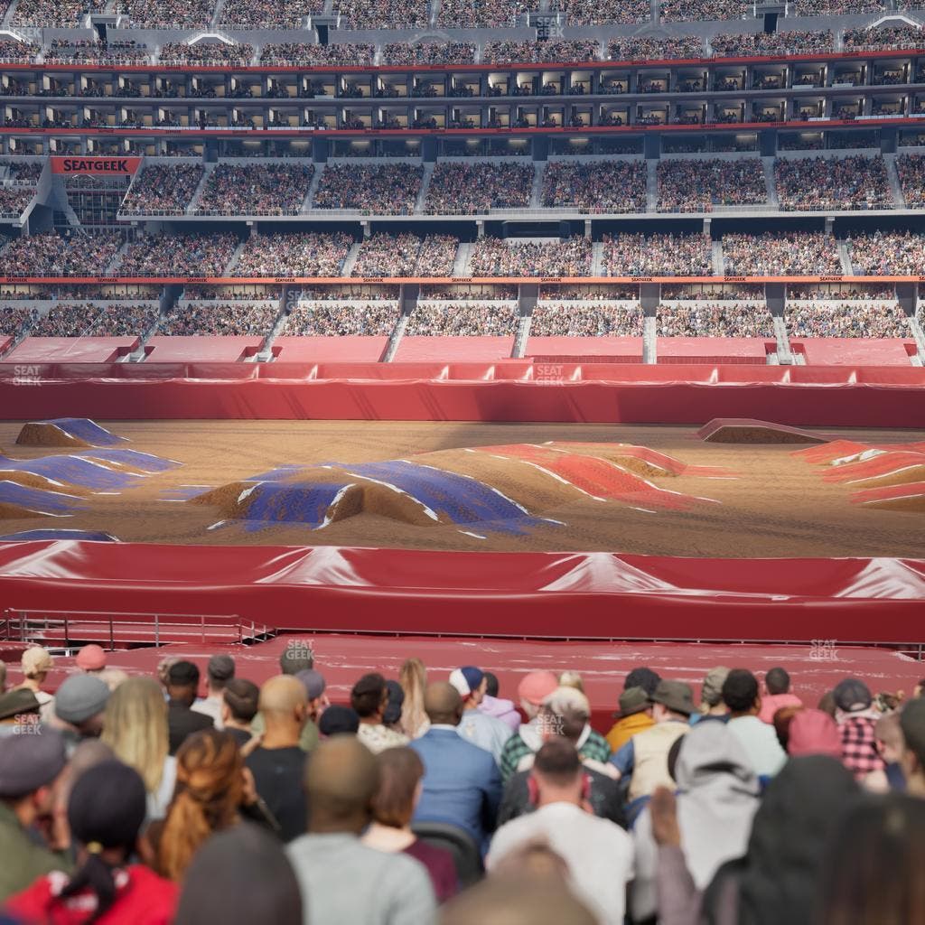 AT&T Stadium - Section C 110 Seat View