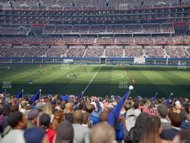 AT&T Stadium - Section C 110 Seat View