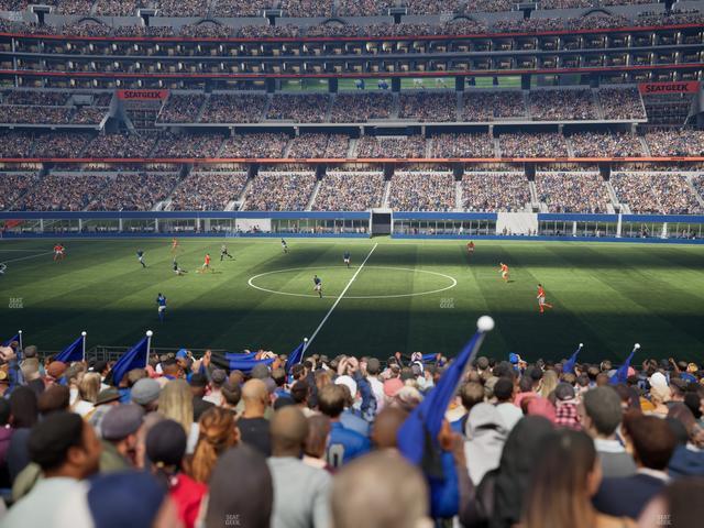 AT&T Stadium - Section C 110 Seat View