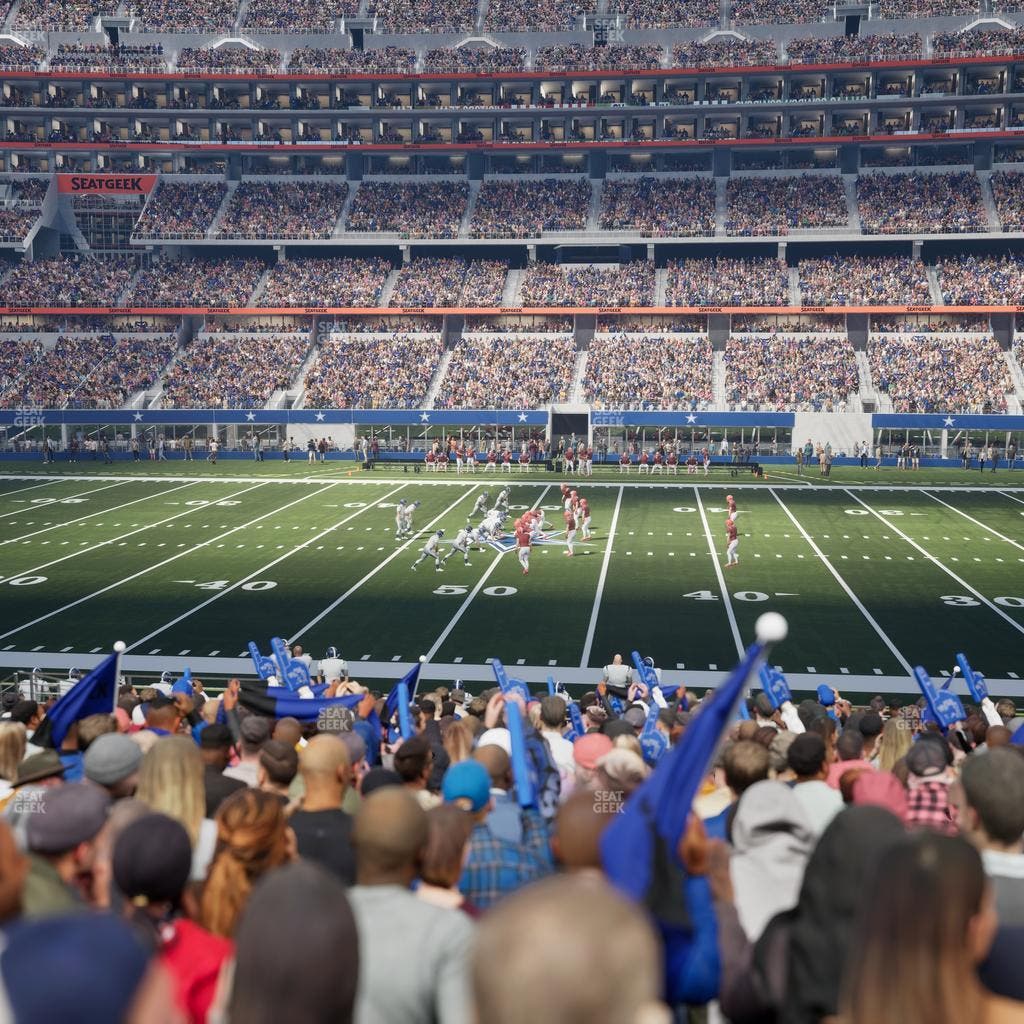 AT&T Stadium - Section C 110 Seat View
